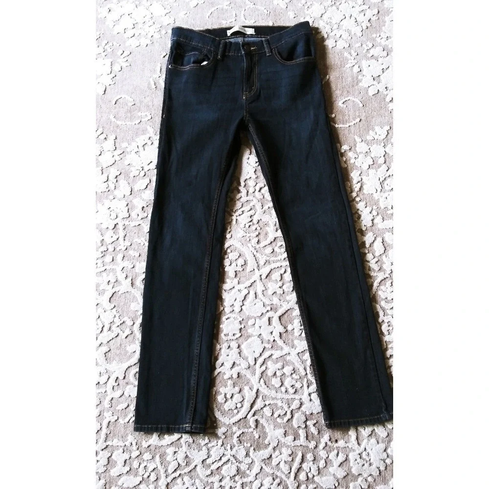 Levis‎ 510 Skinny Jeans Mens 29x29 Dark Indigo Blue Denim 5510-02W